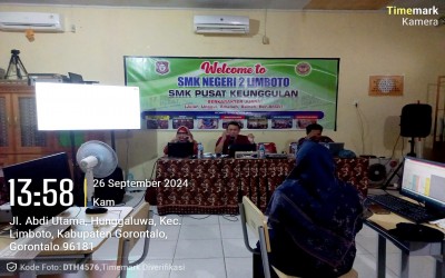 HARI KELIMA KEGIATAN IN HOUSE TRAINING (IHT) “PROSES PEMBELAJARAN GURU DI SEKOLAH (UNTUK SMK PK BARU)” DI SMK NEGERI 2 LIMBOTO TAHUN 2024